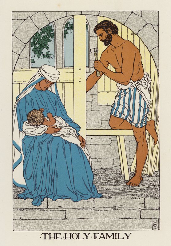 La Sacra Famiglia da Jenny Wylie
