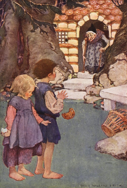 Hansel e Gretel da Jessie Willcox Smith