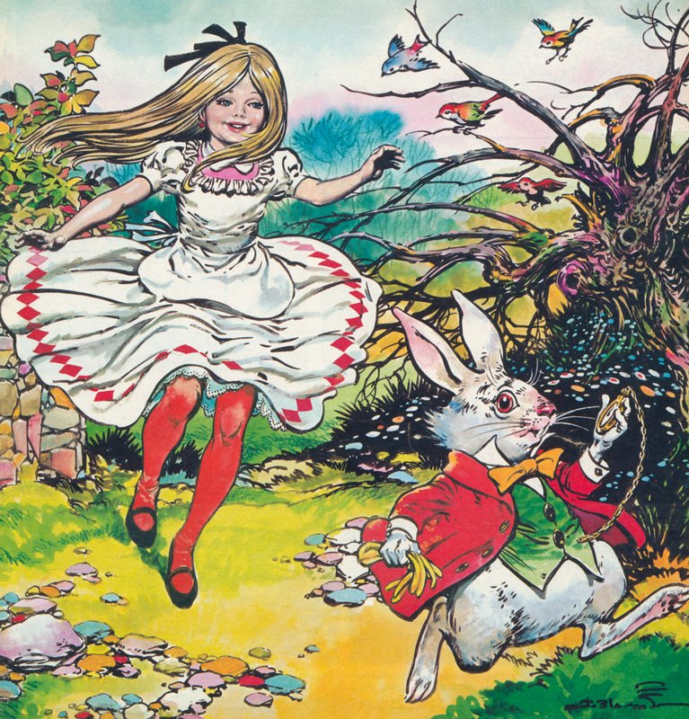 Alice nel paese delle meraviglie da Jesus Blasco