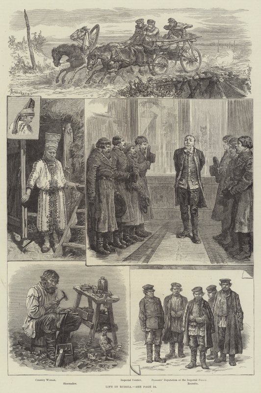 Vita in Russia da Johann Nepomuk Schonberg