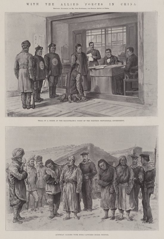 Con le Forze Alleate in Cina da Johann Nepomuk Schonberg