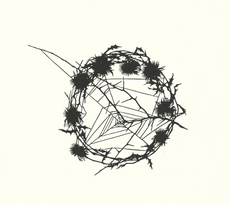 Silhouette di Johanna Beckmann (litografia) da Johanna Beckmann