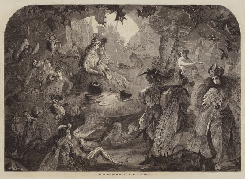 Terra delle Fate da John Anster Fitzgerald