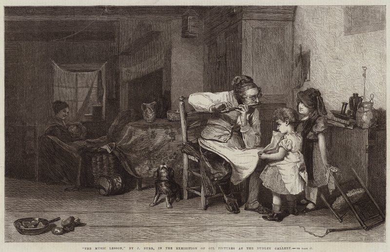 La lezione di musica da John Burr