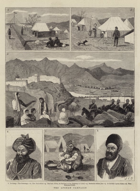 La campagna afgana da John Charles Dollman