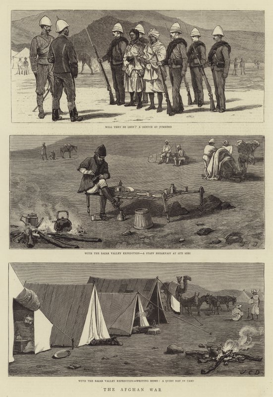 La Guerra in Afghanistan da John Charles Dollman