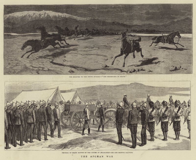La guerra afgana da John Charles Dollman