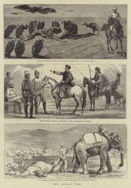 La guerra afgana da John Charles Dollman