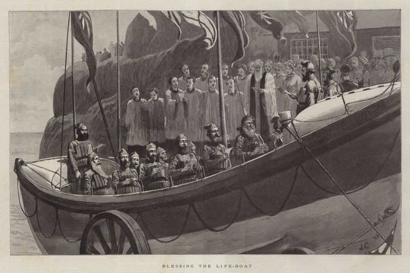 Benedizione della Scialuppa di Salvataggio da John Charlton