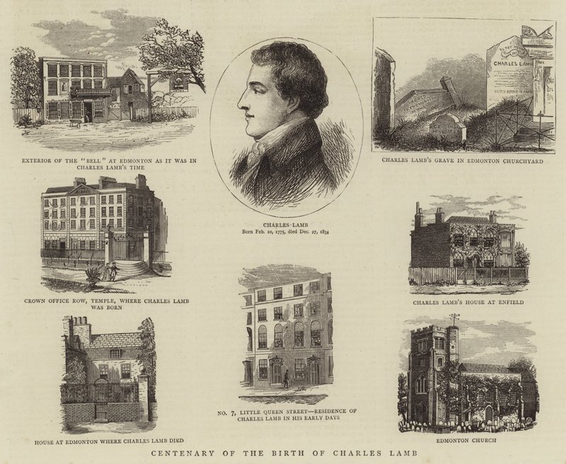 Centenario della nascita di Charles Lamb da John Charlton