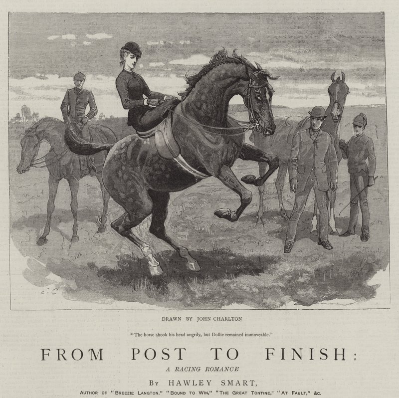 Da post a finish, un romanzo di corse da John Charlton
