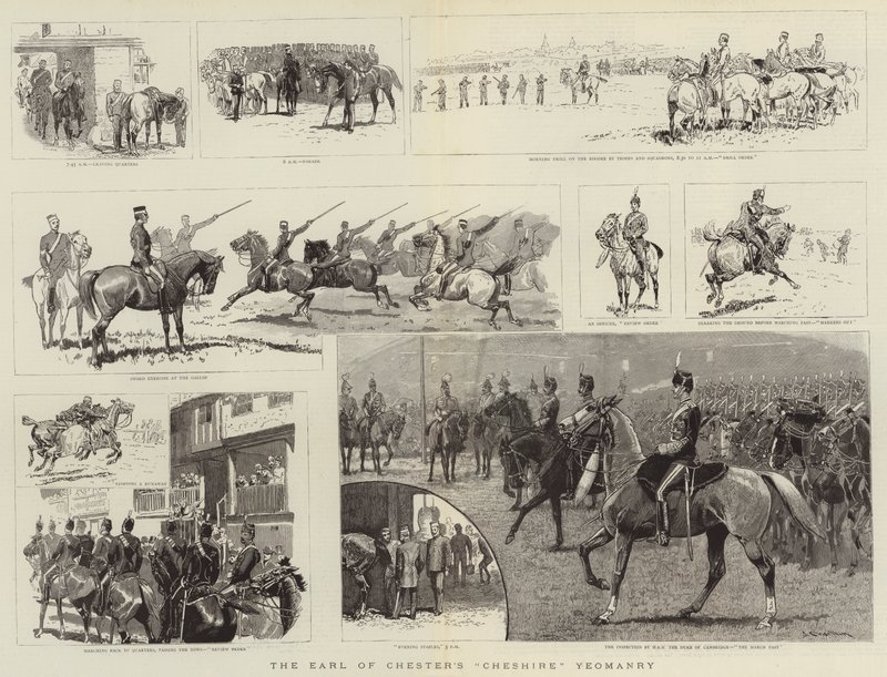 La cavalleria del conte di Chester da John Charlton