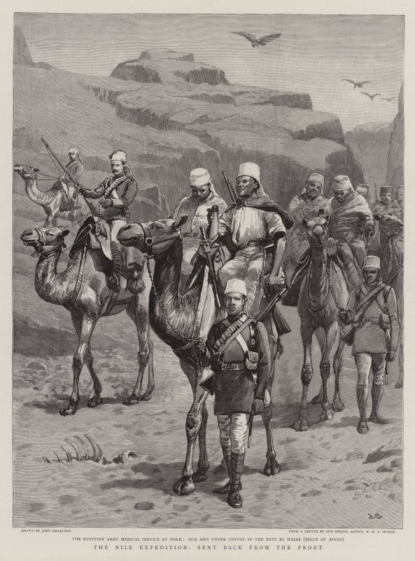 La spedizione del Nilo, rimandata dal fronte da John Charlton