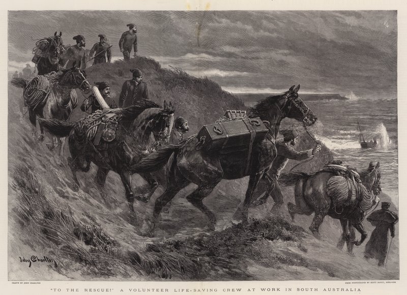 Al salvataggio! Una squadra di volontari al lavoro in Australia Meridionale da John Charlton