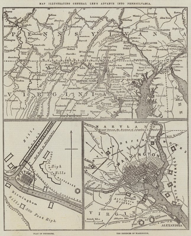 Mappa che illustra l