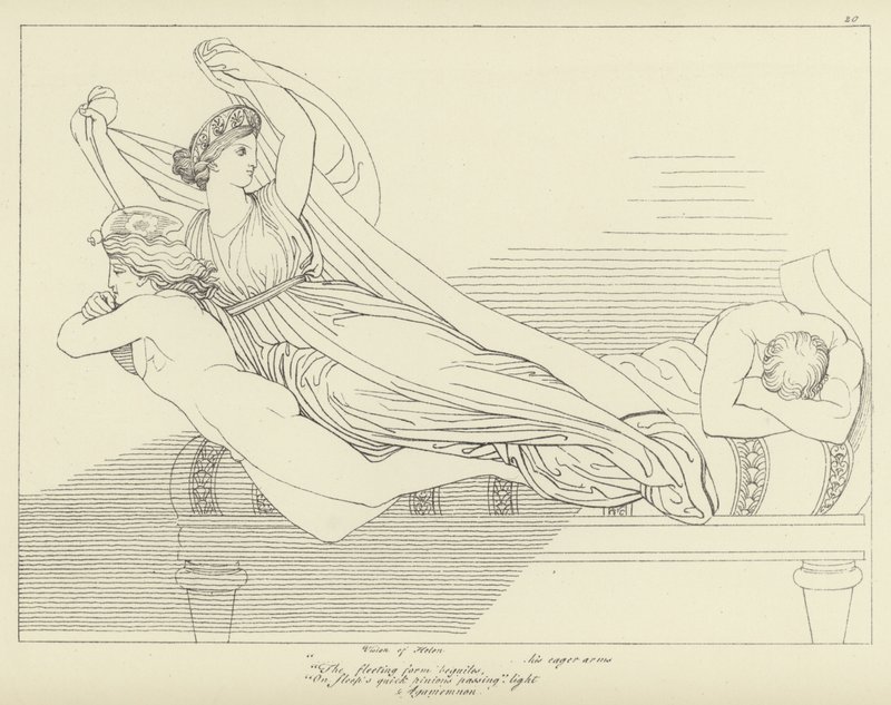Agamennone da John Flaxman