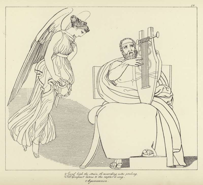 Agamennone da John Flaxman