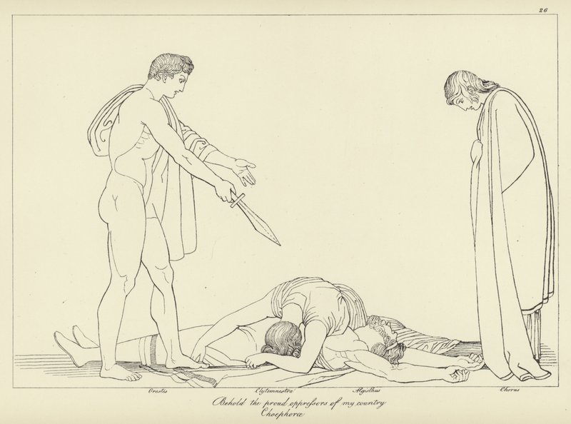 Oreste da John Flaxman