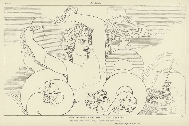 Scilla da John Flaxman