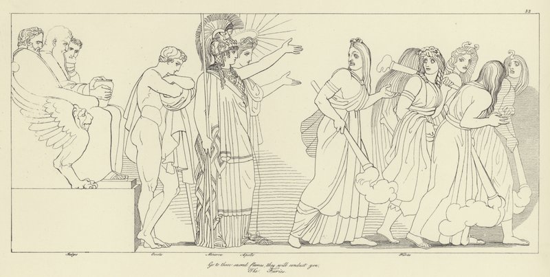 Le Furie da John Flaxman