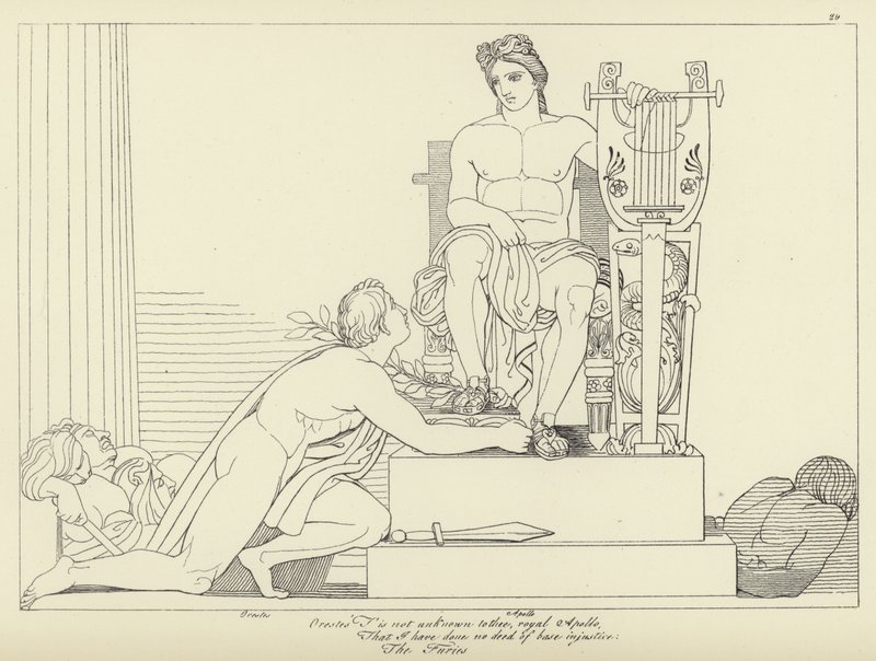 Le Furie da John Flaxman