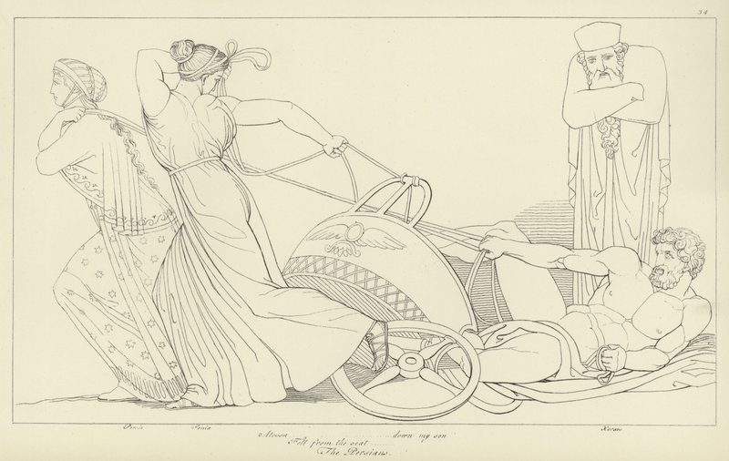I Persiani da John Flaxman