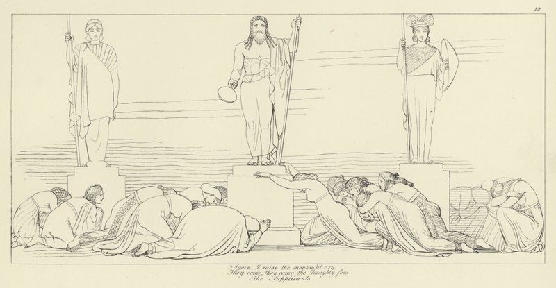 I Supplicanti da John Flaxman