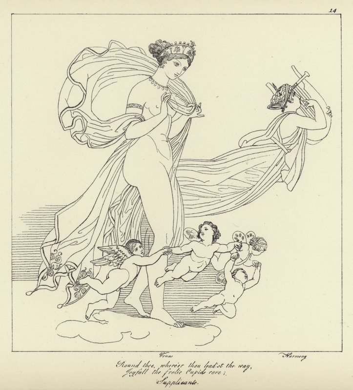 Venere da Le Supplici da John Flaxman