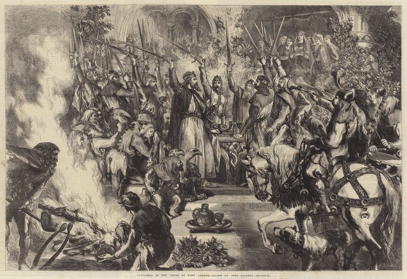 Natale alla corte di Re Artù da John Gilbert