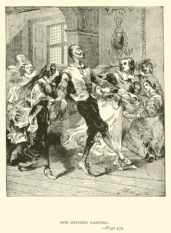 Don Chisciotte che balla da John Gilbert