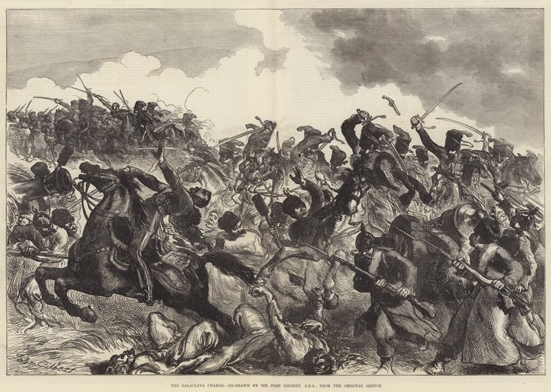 La Carica di Balaclava da John Gilbert