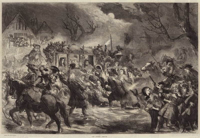 Il salvataggio del re da John Gilbert