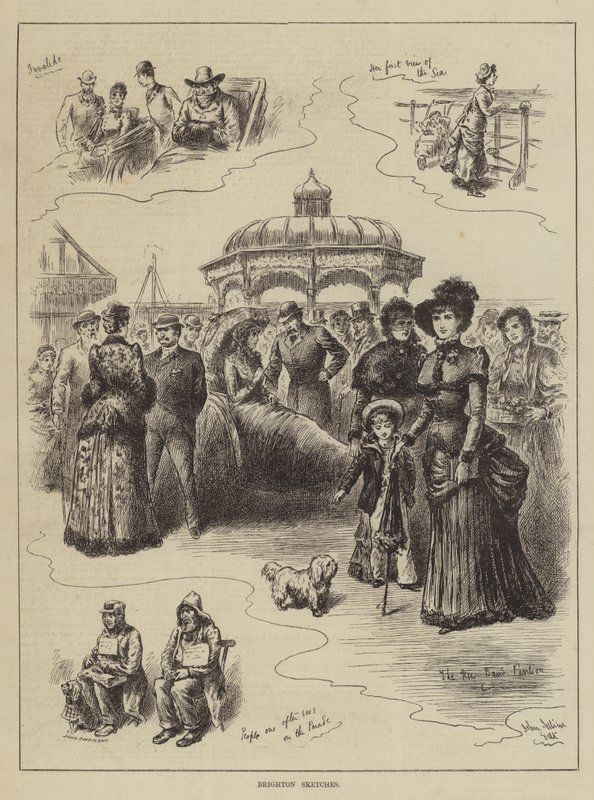 Schizzi di Brighton da John Jellicoe