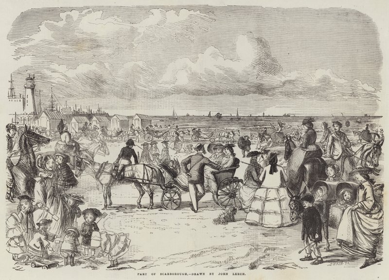 Parte di Scarborough da John Leech