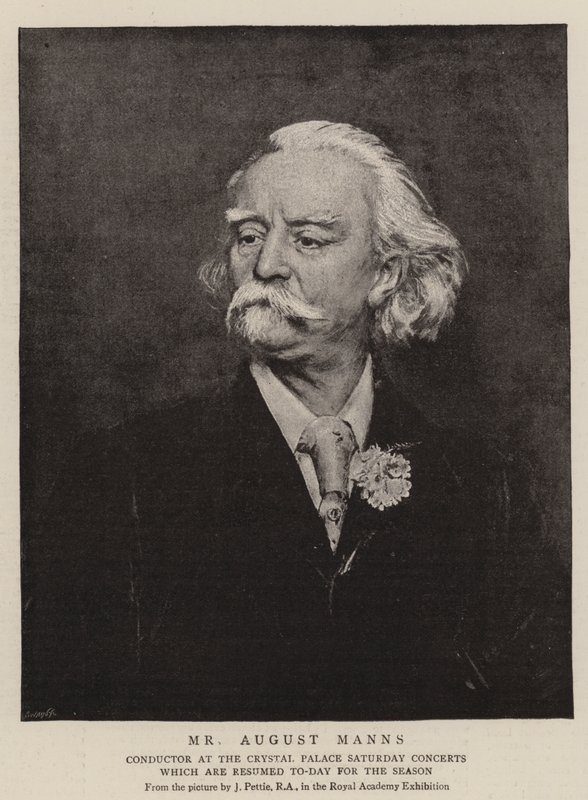 Mr August Manns da John Pettie