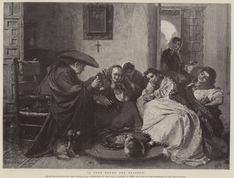 Una chiacchierata intorno al braciere da John Phillip