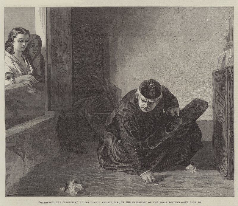 Raccolta delle offerte da John Phillip