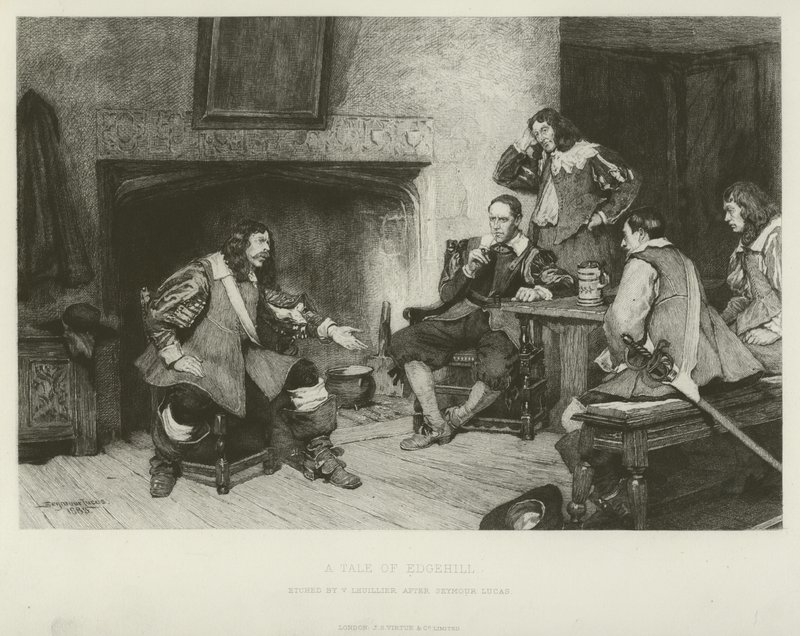 Una storia di Edgehill da John Seymour Lucas
