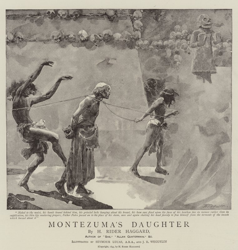 La figlia di Montezuma da John Seymour Lucas