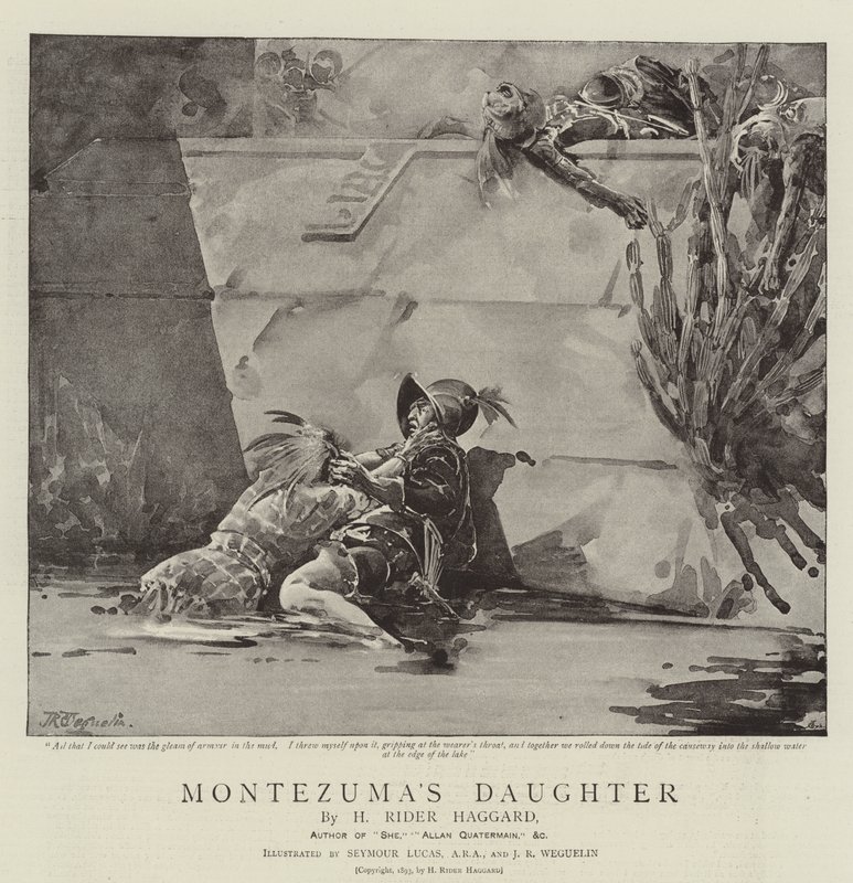 La figlia di Montezuma da John Seymour Lucas