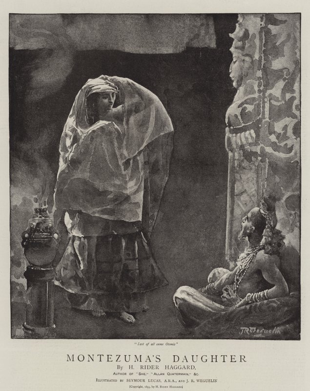 La figlia di Montezuma da John Seymour Lucas
