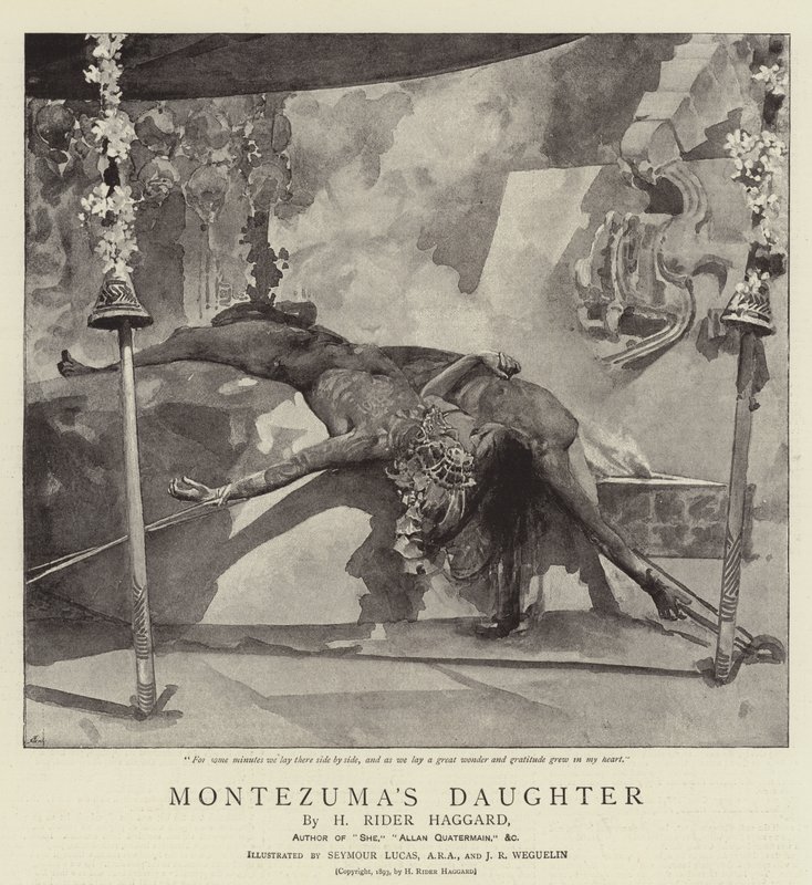 La figlia di Montezuma da John Seymour Lucas