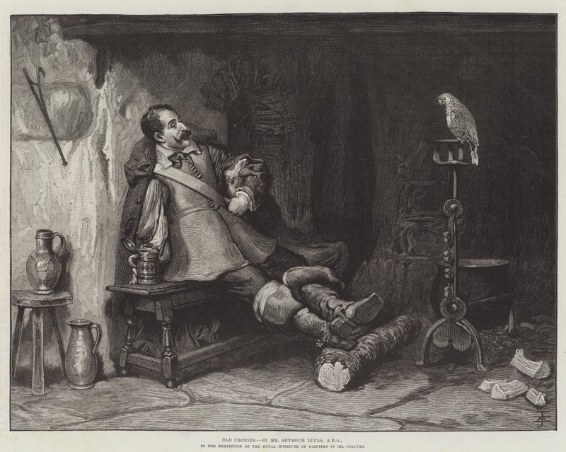 Vecchi amici da John Seymour Lucas