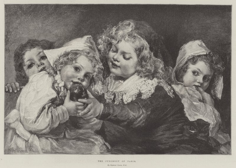 Il giudizio di Paride da John Seymour Lucas