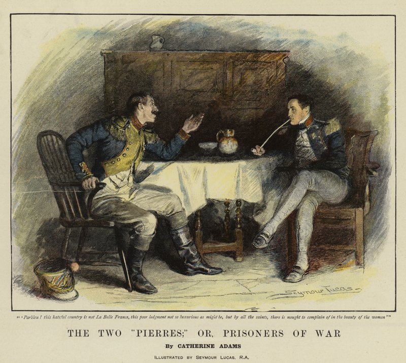 I due Pierres; o, Prigionieri di guerra da John Seymour Lucas