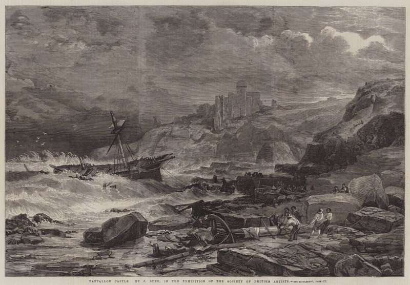Castello di Tantallon da John Syer