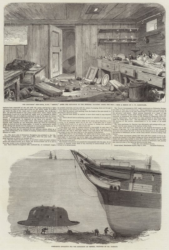 Navigazione sottomarina da John Wilson Carmichael