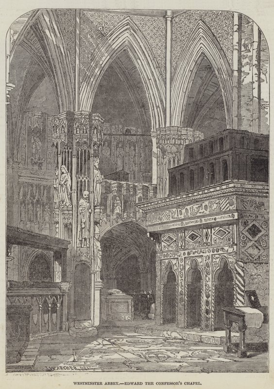 Abbazia di Westminster, Cappella di Edoardo il Confessore da John Wykeham Archer