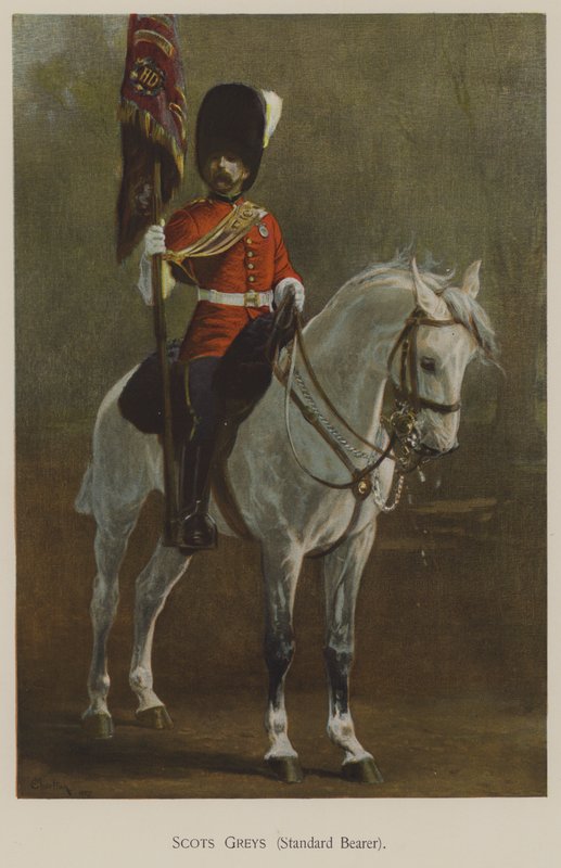 Scots Greys, Alfiere da John (after) Charlton