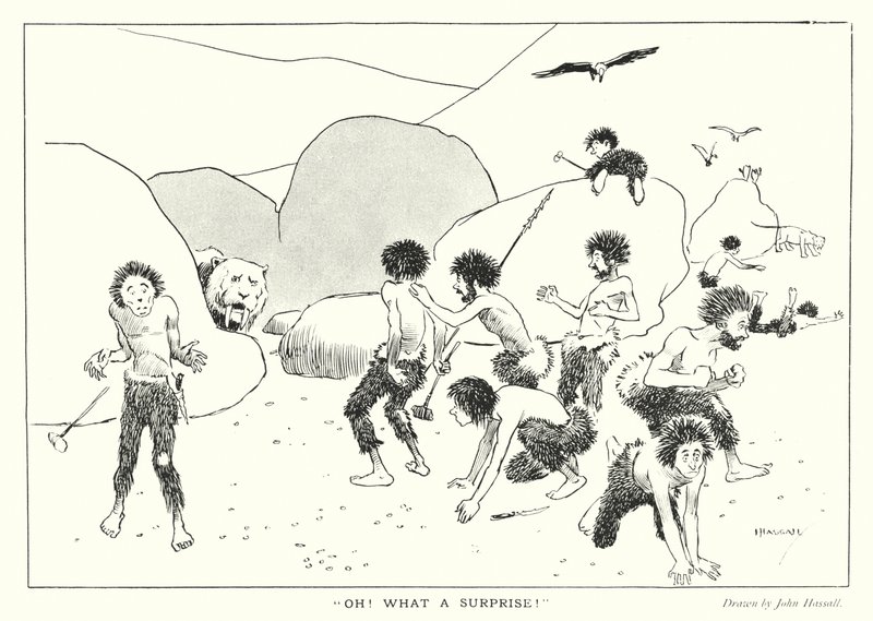 Scene primordiali: "Oh! Che sorpresa!" da John (after) Hassall